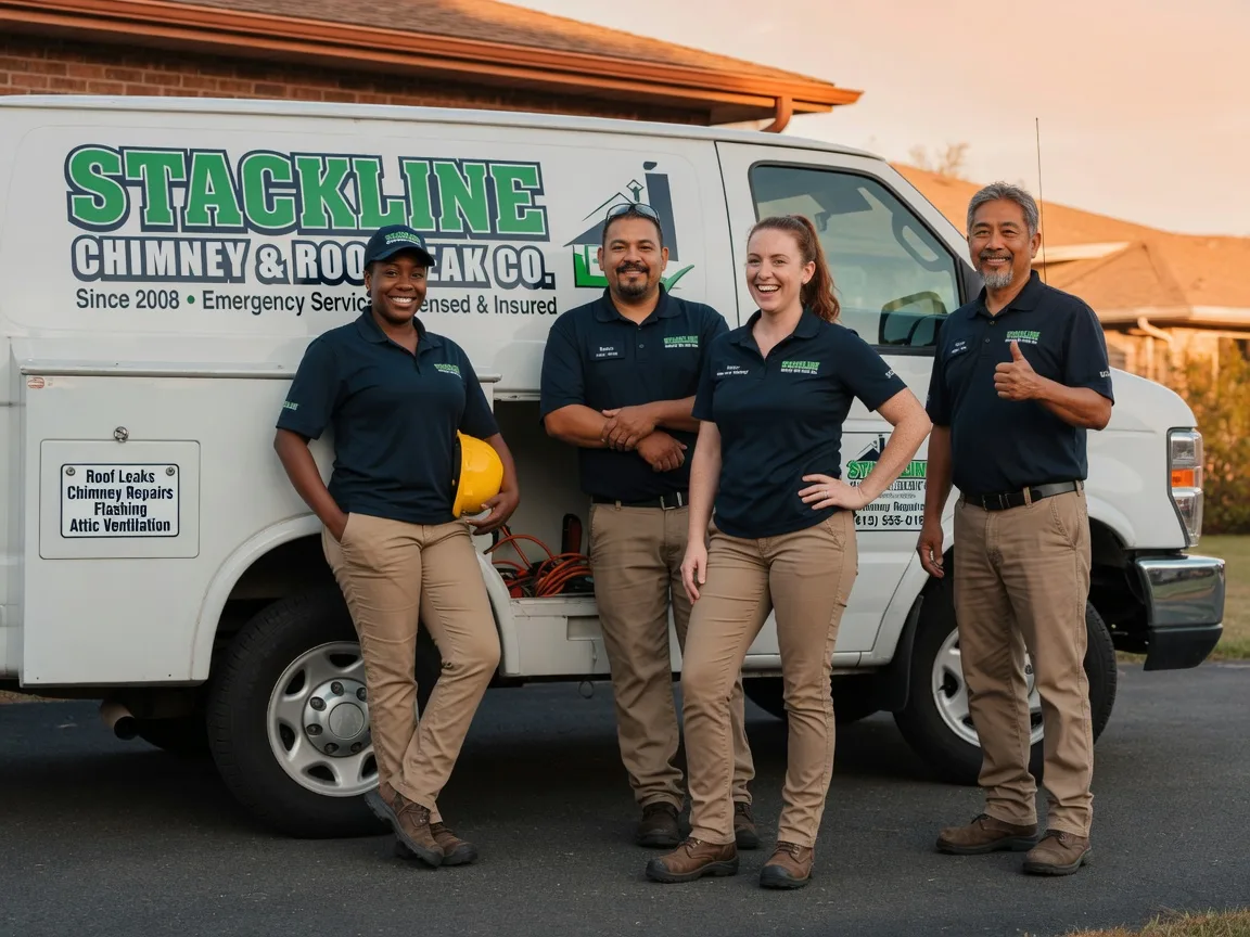 Chimney flashing repair company in Corryton, TN